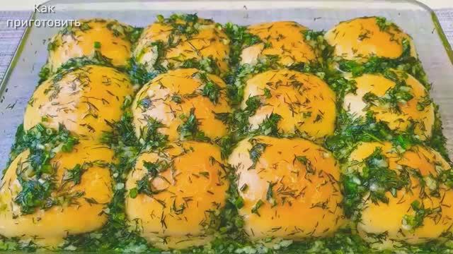 Пампушки с чесноком к борщу