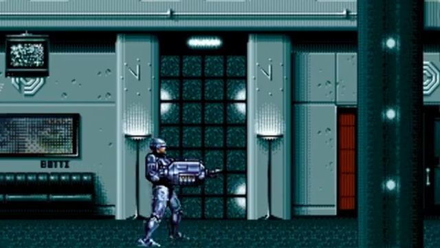 Robocop Vs Terminator прохождение Sega Mega Drive Genesis. смотреть онлайн