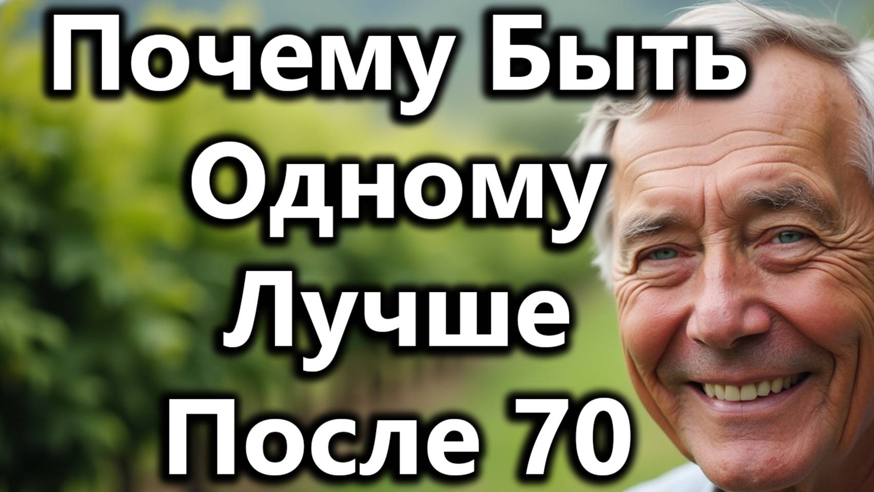 Почему Быть Одному После 70 Лучше — 7 Причин [Мудрость Возраста, Советы Пожилым]