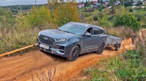 ОБЪЕЗД ПРОБКИ! Гору размыло после дождей так, что встают даже НИВЫ