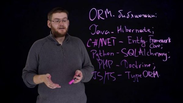 Базы данных. Лекция 35 "ORM-библиотеки: SQLAlchemy, Entity Framework"