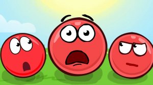 Новый КРАСНЫЙ ШАР, Красныш спасает деревню красных шаров