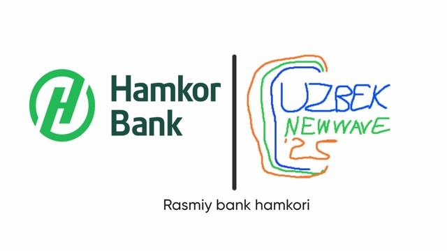 Hamkor Bank – “O‘zbek New Wave 25” rasmiy bank hamkori