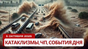 Новости Сегодня 05.10.2025 - ЧП, Катаклизмы, События Дня Москва, Китай Индия США Европа