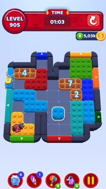 Color Block Jam 905 Уровень смотреть онлайн