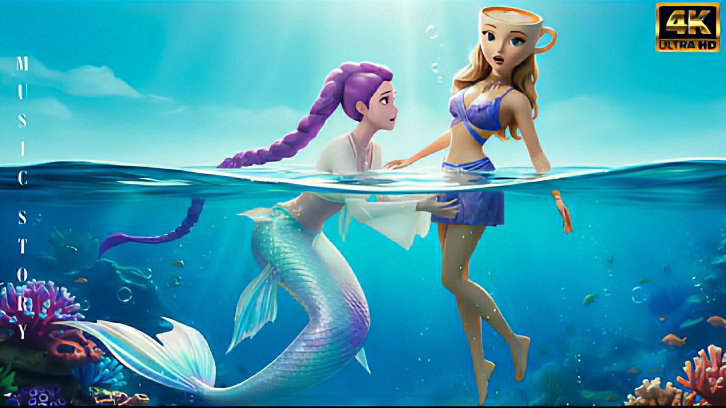 Балерина Капучина. Музыкальная история спасения от русалочки Руми на соревнованиях по плаванию смотреть онлайн