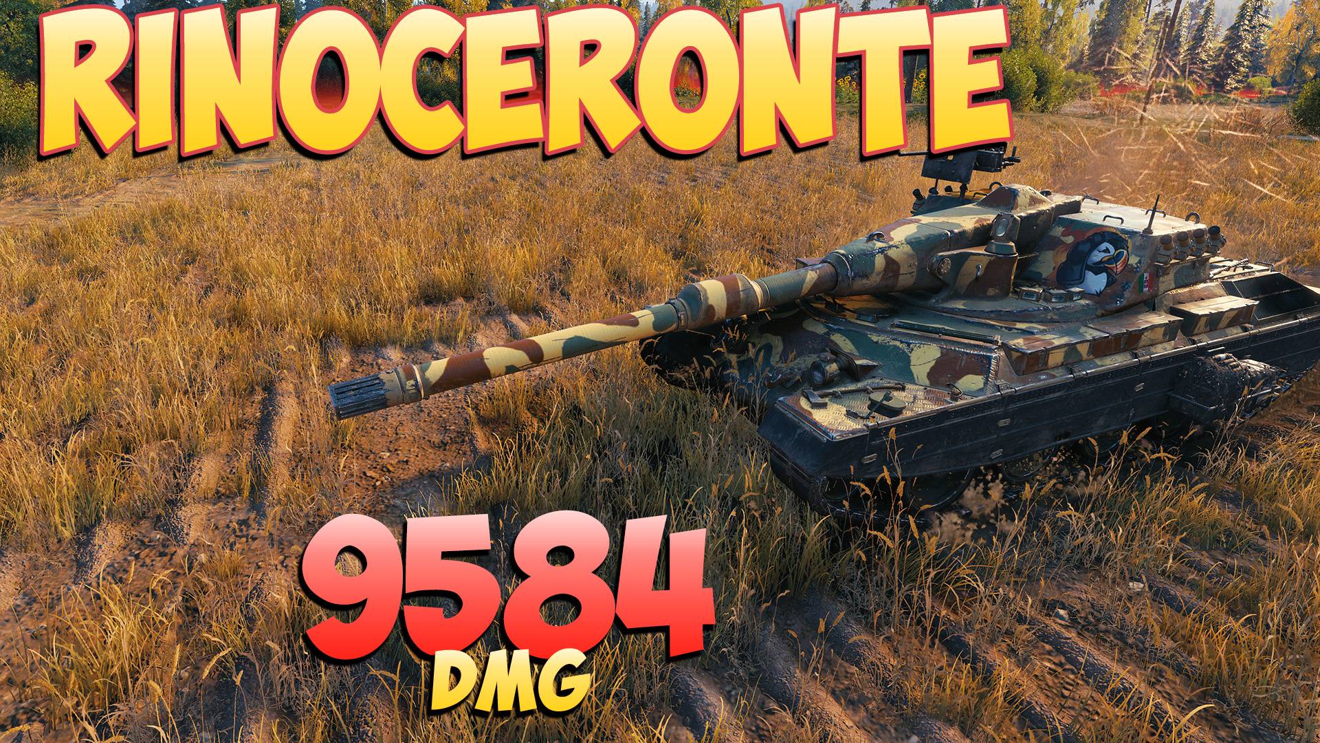 Rinoceronte • Невозмутимый! - 6 Фрагов 9.5K Урона • Мир Танков