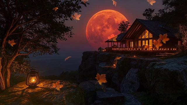 Autumn View ｜ 3 Hours Of Deep Ambient Drone For Deep Sleep & Focus [Autumn Mode： ON]