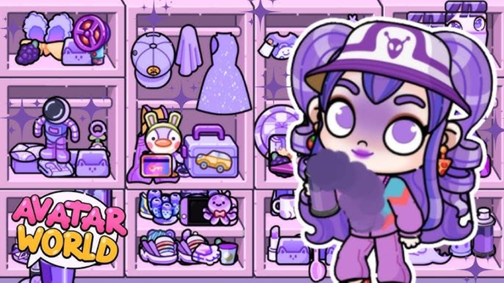 ФИОЛЕТОВОЕ ОБУСТРОЙСТВО ПЛАНЕТА АВАТАР ВОРЛД смотреть онлайн