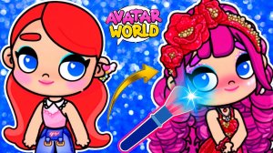 Аня и волшебные краски    #аватарворлд  #ikira #айкира