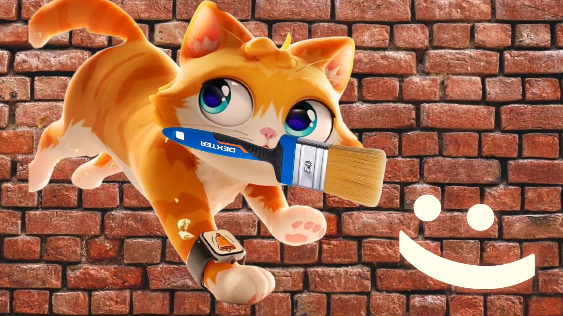 прикол с кисточкой в I'm cat vr