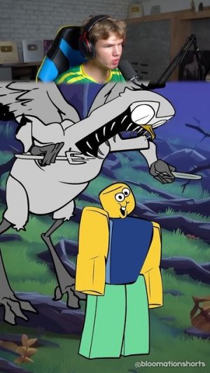 Голодный Баран Спас Нубика в Roblox! 😱🐏 #shorts #шортс #roblox #роблокс #робуксы #прикол #анимация