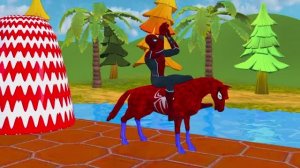 СУПЕР ГЕРОИ И КРАСОЧНЫЕ ЗВЕРЯТА. МУЛЬТИК ДЛЯ МАЛЫШЕЙ. ЯРКИЕ АНИМАЦИИ ДЛЯ ДЕТЕЙ.