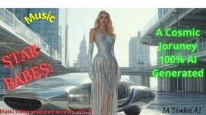 Star Babes: A Cosmic Journey - 100% AI Generated - Futuristic Music Video