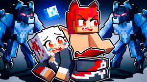 Альфа Волк Спас Школьницу в Майнкрафт!