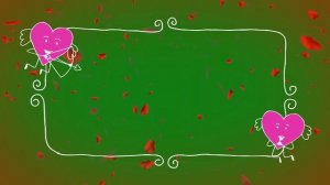 ФУТАЖ - ХРОМАКЕЙ НА ЗЕЛЕНОМ ФОНЕ