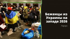 Беженцы из Украины на западе 2026 Расклад 12.10.2025