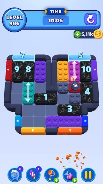 Color Block Jam 906 Уровень смотреть онлайн