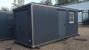 Бытовка дачная блок контейнер вагончик металлический хоз блок мастерская для дачи