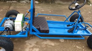 Электрокарт своими руками, 48 В 500 Вт