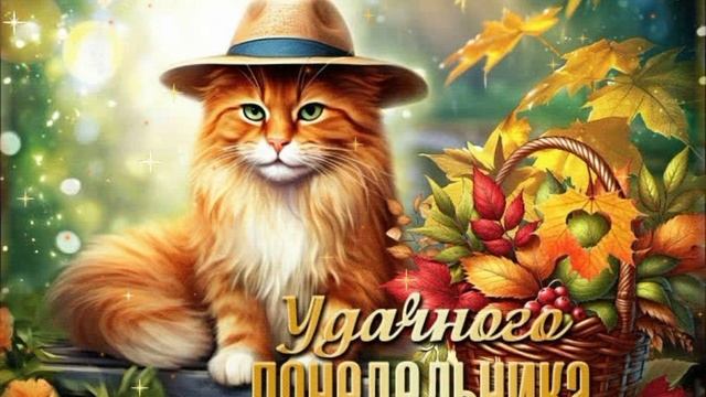 ВидеоОткрытка ПОНЕДЕЛЬНИК .mp4 смотреть онлайн