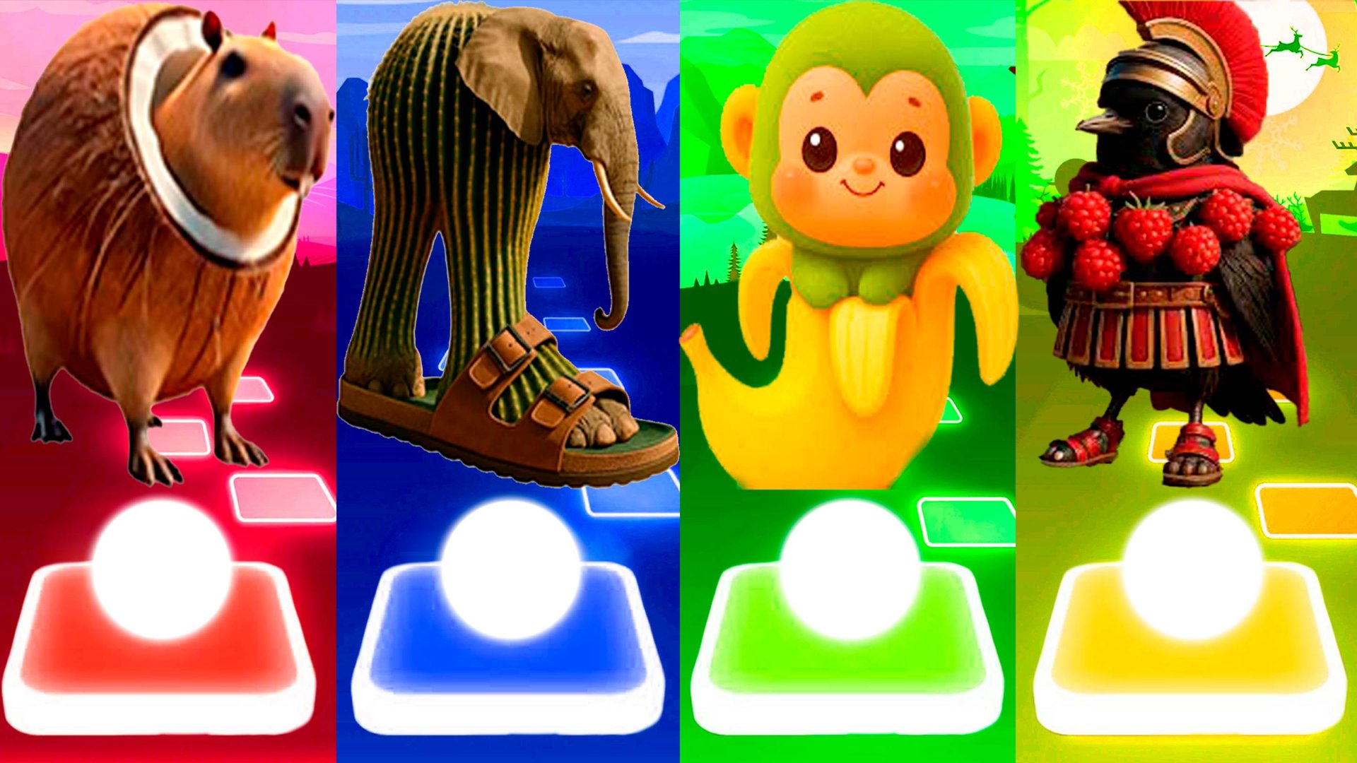 БУРБАЛОНИ ЛУЛИЛОЛИ 🆚 ЛИРИЛИ ЛАРИЛА 🆚 ШИМПАНЗИНИ БАНАНИНИ 🆚 БРИ БРИ БИКУС ДИКУС | Tiles №236 смотреть онлайн