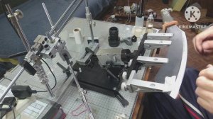 Заточка мачете на переменный угол.