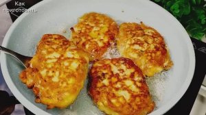 Ленивые пирожки с капустой на сковороде