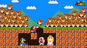 ☠️ Гумбы устроили революцию! Марио с друзьями спрятались в бункере!