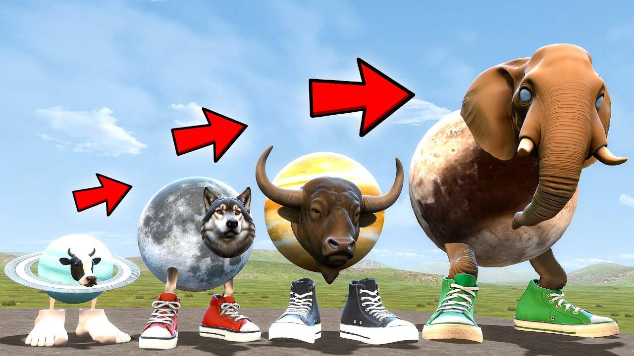 ЭВОЛЮЦИЯ НОВОГО IL PLUTO ELEFANTO. ИТАЛЬЯНСКИЕ МЕМЫ BRAINROT В GARRY'S MOD смотреть онлайн