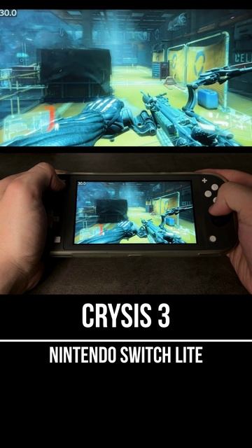 Crysis 3 Nintendo Switch Lite Gameplay смотреть онлайн