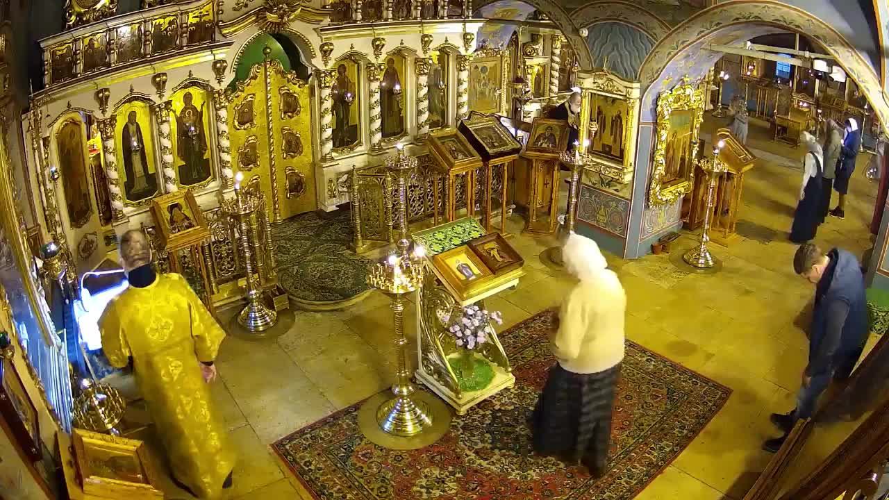 Блж. Параскевы Дивеевской. Ранняя Литургия в 6.30. смотреть онлайн