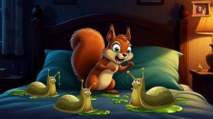 Сказка про бельчонка, который победил вредных соседей-нерях