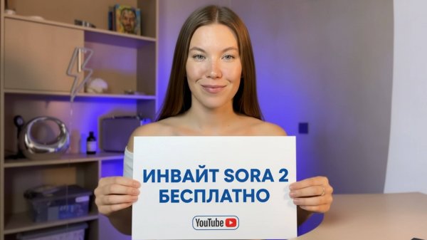 SORA 2 - это безумие! Инвайт в SORA 2 бесплатно