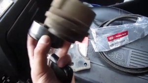 Удаление натяжителя Киа Рио 3 и Замена на Элантру.