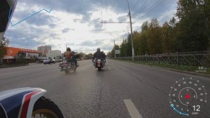 Закрытие мотосезона в Подольске 04.10.25 на Honda Africa Twin CRF1000 DCT