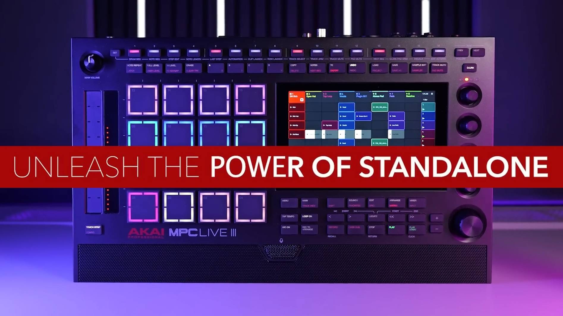 AKAI MPC Live III Overview смотреть онлайн