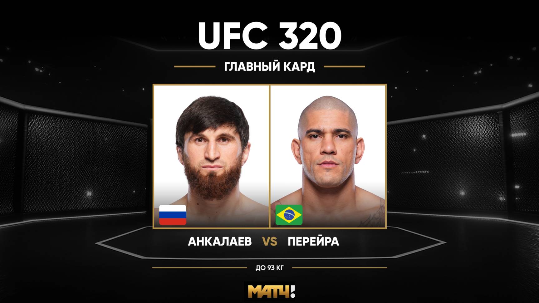 Магомед Анкалаев против Алекса Перейры (видео). UFC 320
