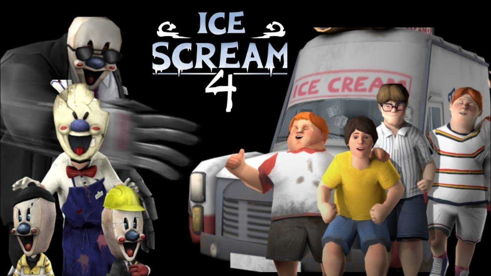 Первая попытка пройти Ise scream 4 смотреть онлайн