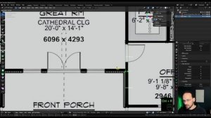 Моделирование дома в Blender, Часть 1 Точные поэтажные планы