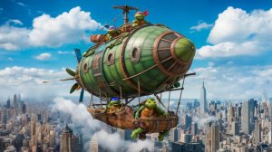 Эйприл и Сплинтер попали в заквас, черепашки ниндзя выйдут с врагами раз на раз. TMNT - TF (SNES).