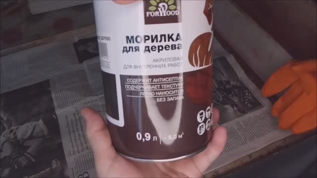 Тестирую новую морилку. Крашу бумажную лозу смотреть онлайн