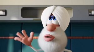 Буба в поезде. Анимация