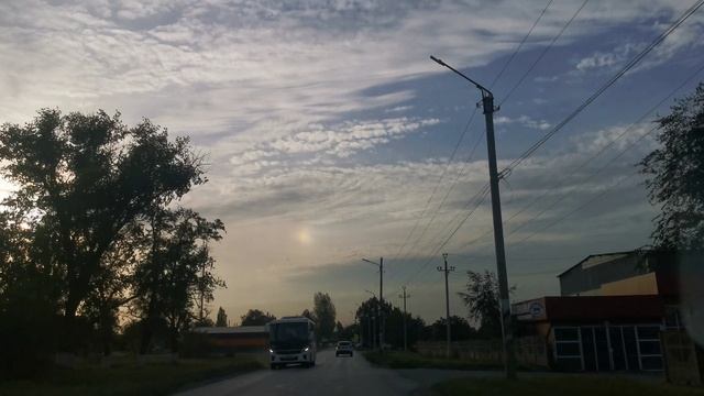 Сальск улица Кутузова кусочек радуги в небе