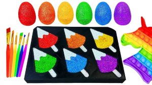 ИГРАЕМ В СЛАЙМЫ ЗАЛИВАЕМ В ФОРМЫ МОРОЖЕНОГО ВИДЕО ДЛЯ ДЕТЕЙ ДЕТСКИЙ КАНАЛ ИГРАЛКИ-ЗАЛИПАЛКИ