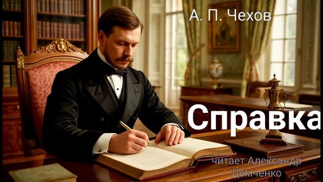 Чехов А.П. "Справка". Рассказ. Аудиокнига смотреть онлайн