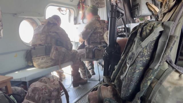 Вертолет Ми-8ПСГ.Сопровождение. смотреть онлайн