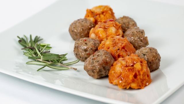 Фрикадельки из мясного фарша в духовке смотреть онлайн