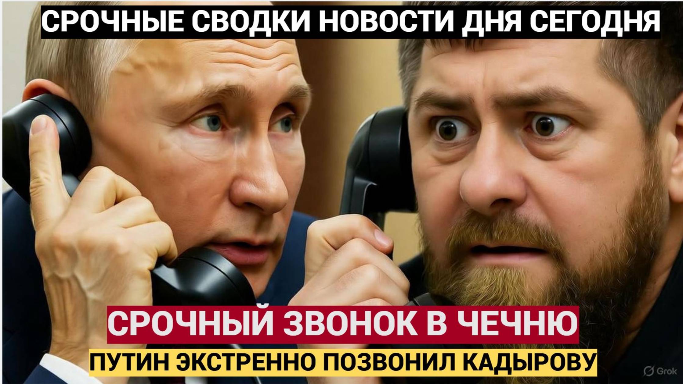 СРОЧНЫЙ ЗВОНОК ПУТИНА КАДЫРОВУ ПОДНЯЛ НА УШИ ВСЮ ЧЕЧНЮ НОВОСТИ СЕГОДНЯ. смотреть онлайн