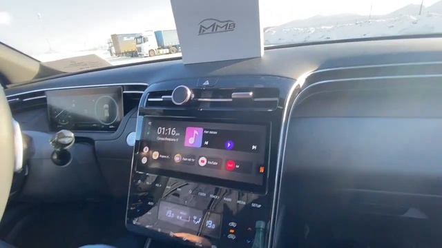 Hyundai Tucson Visioner 2021. Устновка YouTube и Google Play на Hyundai Tucson. MMB Adnroid AI Box 9 смотреть онлайн